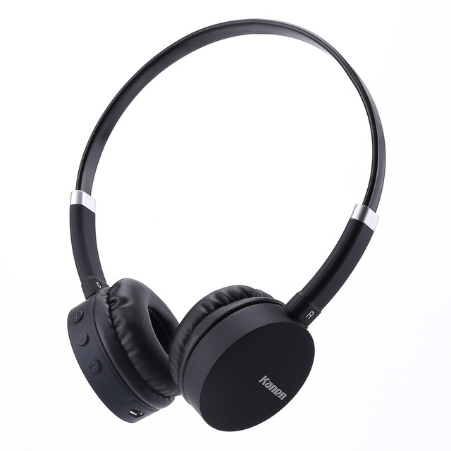 Tai nghe chụp đầu Bluetooth Kanen BT-06 (White, Black) (Có Micro)