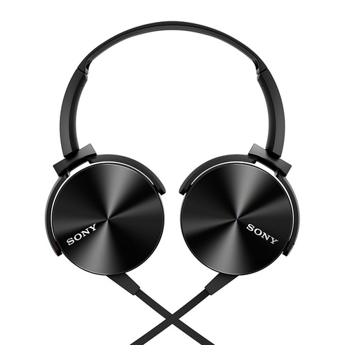 Tai nghe chụp đầu Sony có mic MDRXB450APBQE Black