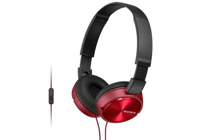 Tai nghe chụp đầu Sony MDRZX310APRCE Red (Có Micro)