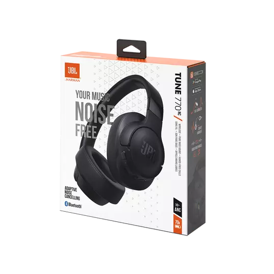 Tai nghe chụp tai JBL TUNE 770NC - Hàng Chính hãng PGI Black