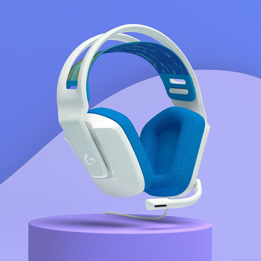 Tai nghe Game logitech G335 Trắng