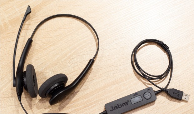Tai nghe Jabra Biz 1100 USB Duo (2 tai), có Micro