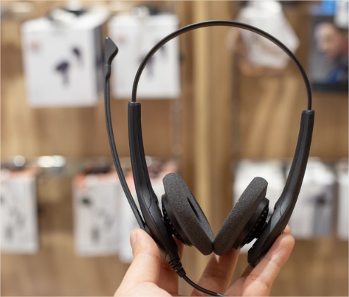 Tai nghe Jabra Biz 1100 USB Duo (2 tai), có Micro