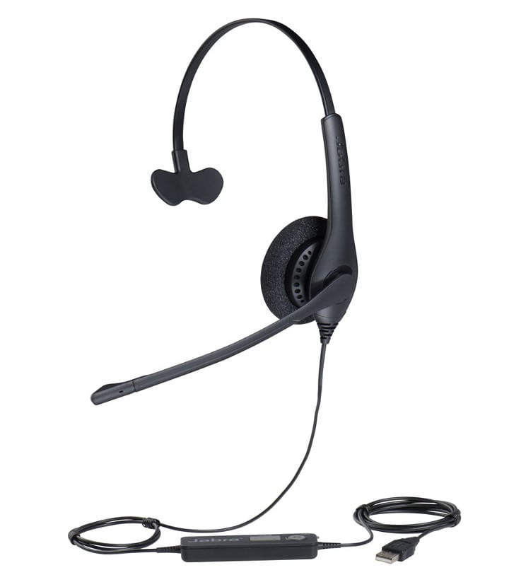 Tai nghe Jabra Biz 1100 USB Mono (1 tai), có Micro