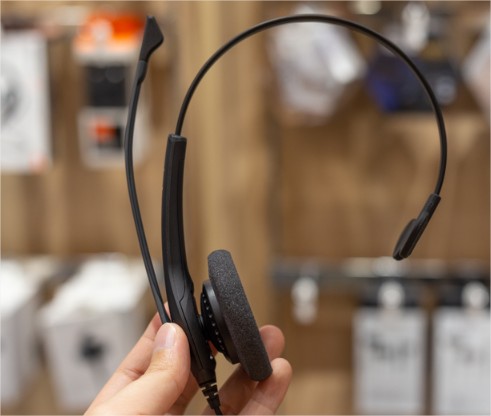 Tai nghe Jabra Biz 1100 USB Mono (1 tai), có Micro