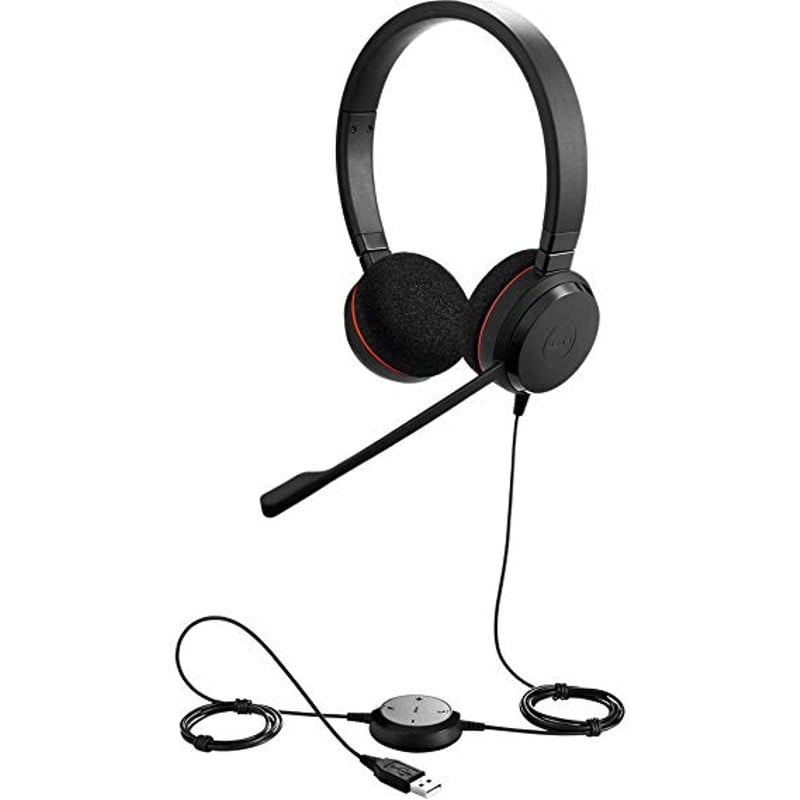 Tai nghe Jabra Evolve 20 MS Stereo (2 tai), có Micro