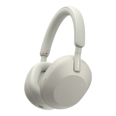 Tai nghe không dây có công nghệ chống ồn Sony WH-1000XM5 - Bạc bạch kim