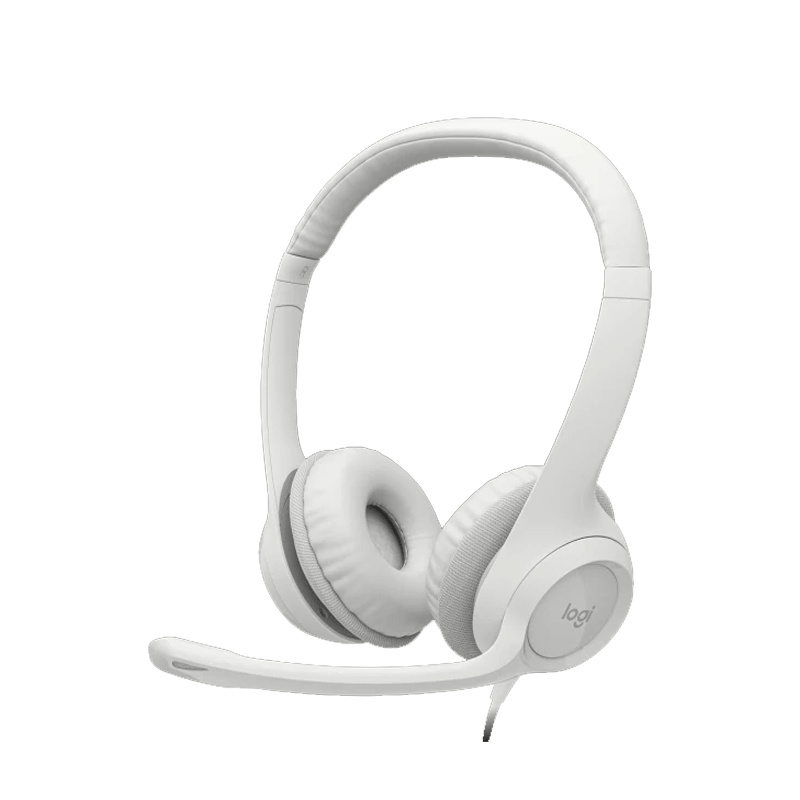 Tai nghe Logitech H390 off-white (usb)