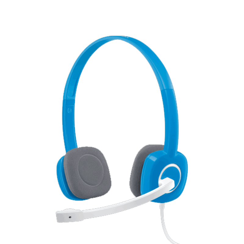 Tai nghe Logitech Stereo Headset H150 blue (3.5)