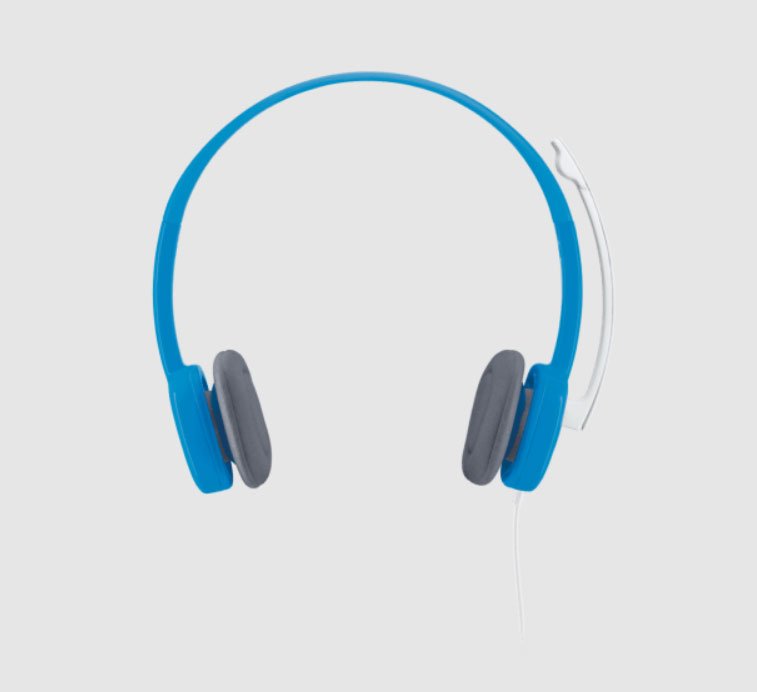 Tai nghe Logitech Stereo Headset H150 blue (3.5)