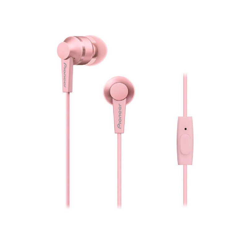 Tai nghe nhét tai có mic Pioneer SE-C3T(P)CU Hồng