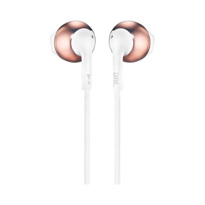 Tai nghe nhét tai JBL T205 (Hồng)