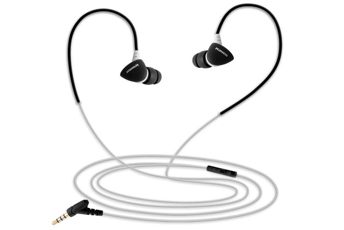 Tai nghe nhét tai không mic Kanen S30 (Black with Grey)