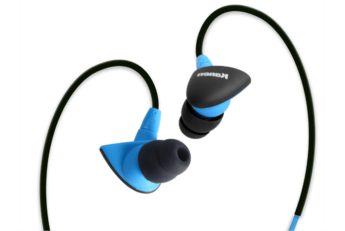 Tai nghe nhét tai không mic Kanen S30 (Black with Grey)