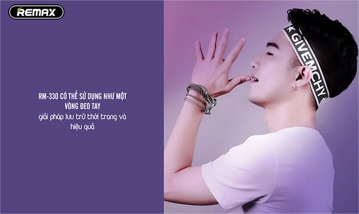 Tai nghe nhét tai Remax Bracelet Earphone RM-330