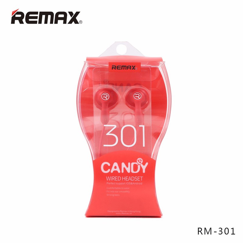 Tai nghe nhét tai Remax Earphone RM-301