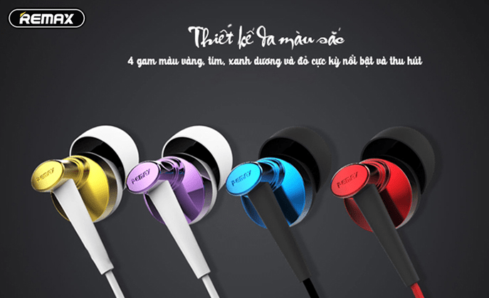 Tai nghe nhét tai Remax Earphone RM-575 Pro