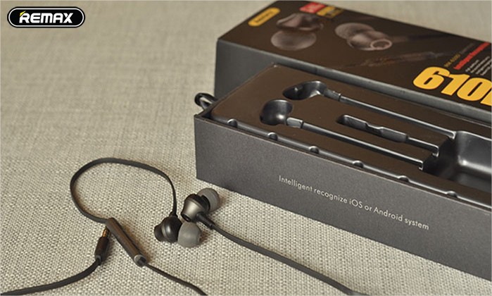 Tai nghe nhét tai Remax Earphone RM-610