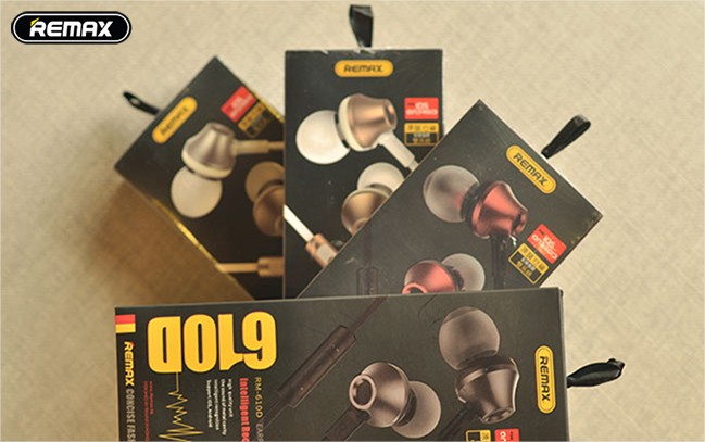 Tai nghe nhét tai Remax Earphone RM-610