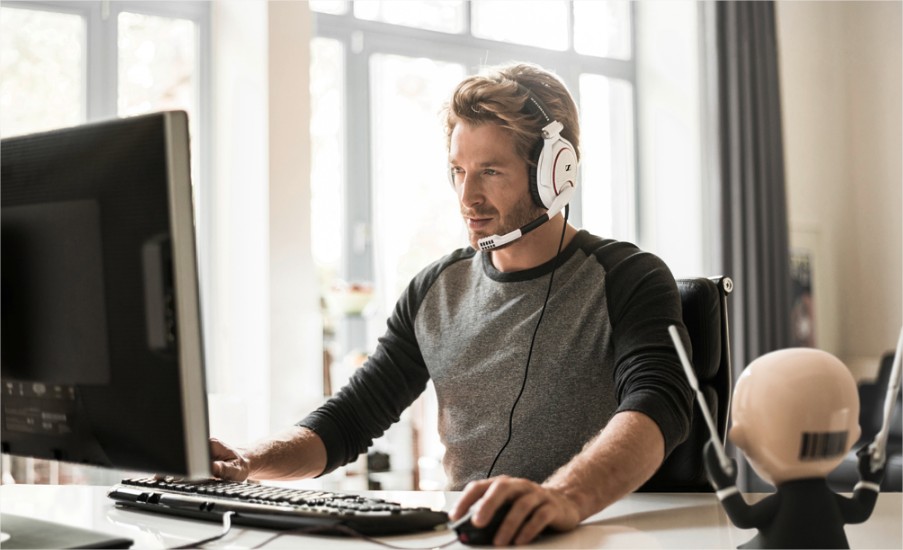 Tai nghe Sennheiser G4ME ZERO ( Màu trắng)