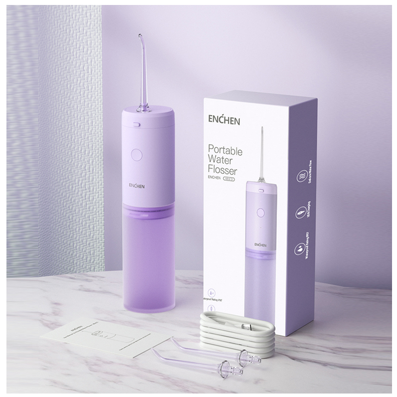 Tăm nước Enchen Mint 3 tím