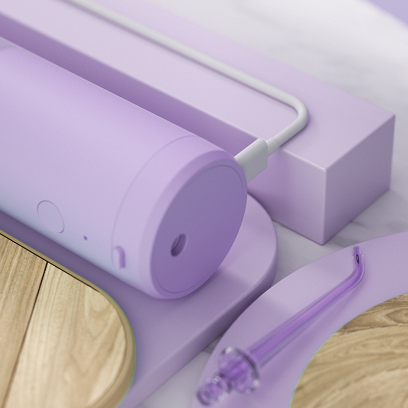 Tăm nước Enchen Mint 3 tím