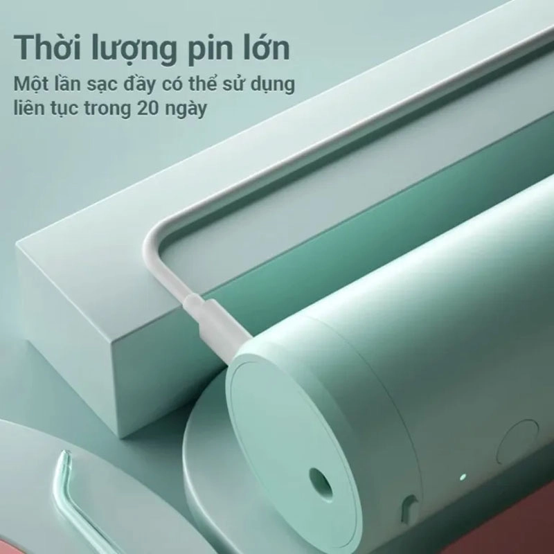 Tăm nước Enchen Mint 3 xanh