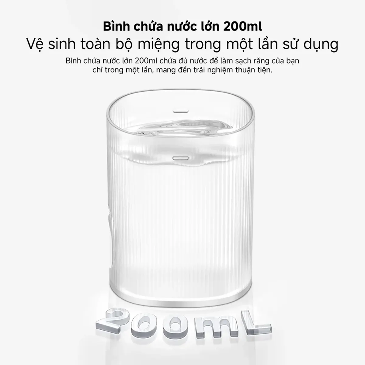 Tăm nước Xiaomi 200ml Water Flosser 2 BHR9235GL