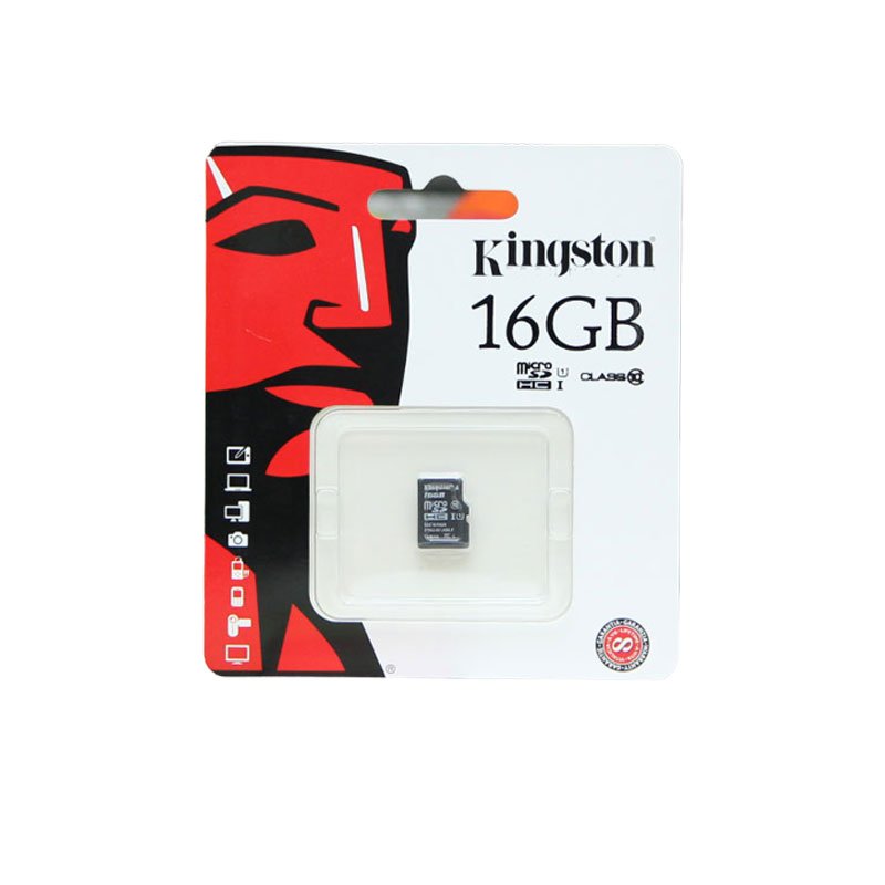 Thẻ nhớ điện thoại micro SD Kingston 16Gb Class10 - BH 30 ngày