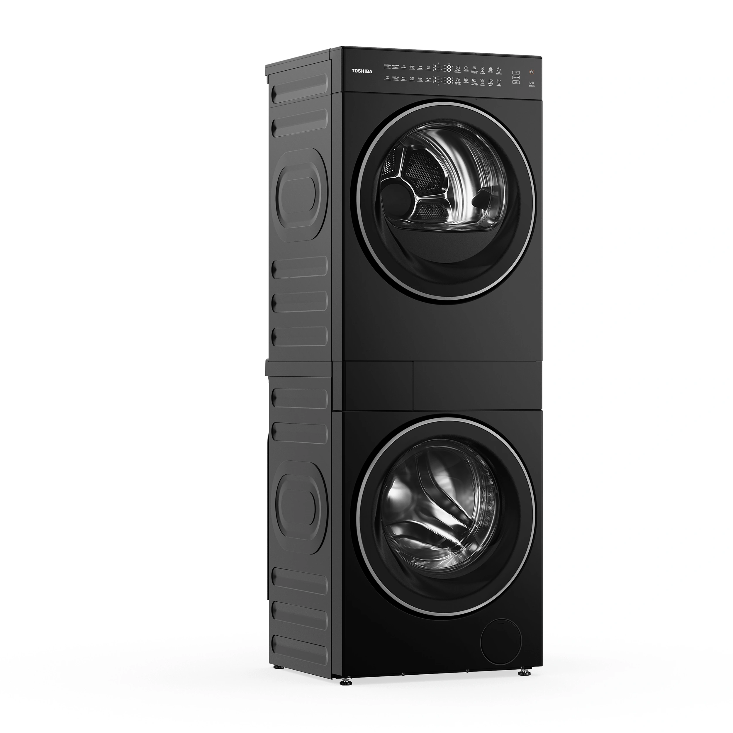 Tháp giặt sấy Toshiba Inverter Giặt 13 kg - Sấy 9 kg TWD-T40BZP140MWV(KK)