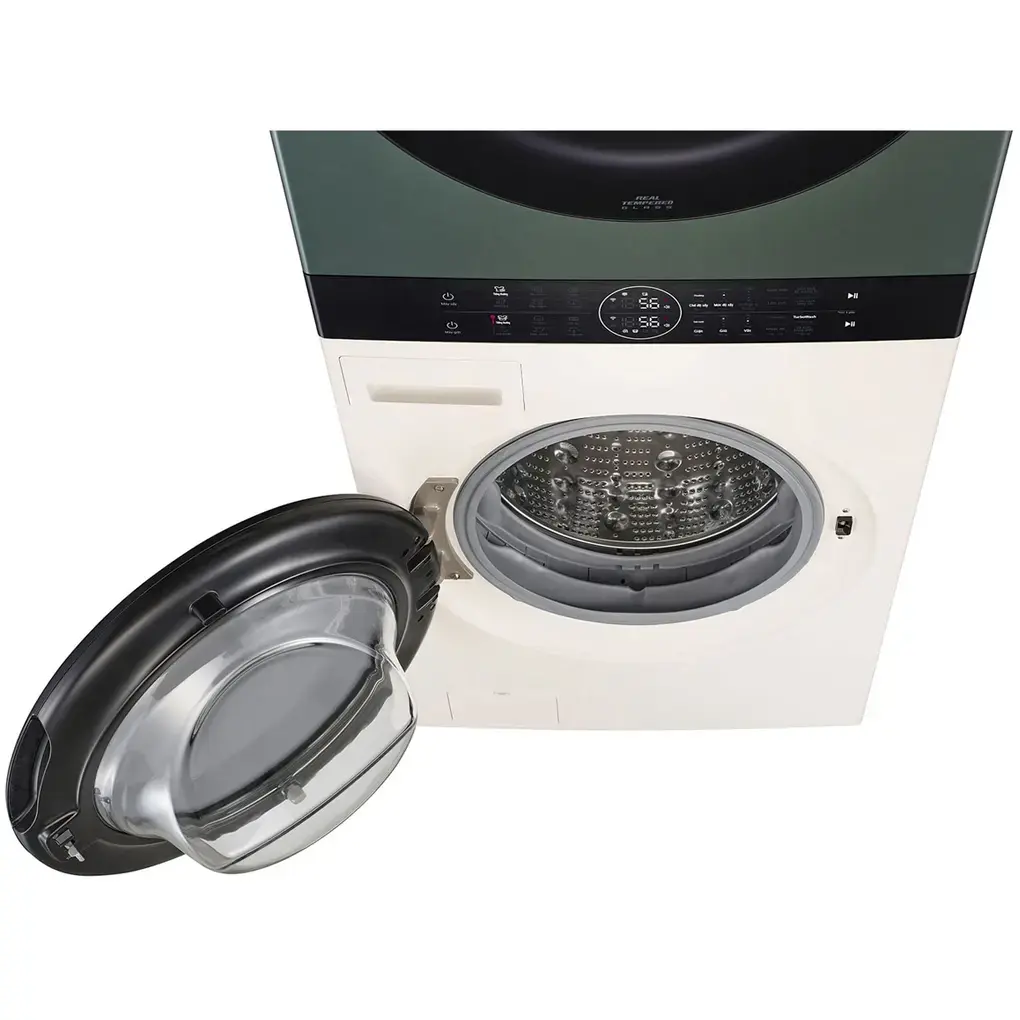 Tháp máy giặt cao cấp LG WashTower Giặt 14Kg + Sấy 10Kg WT1410NHEG