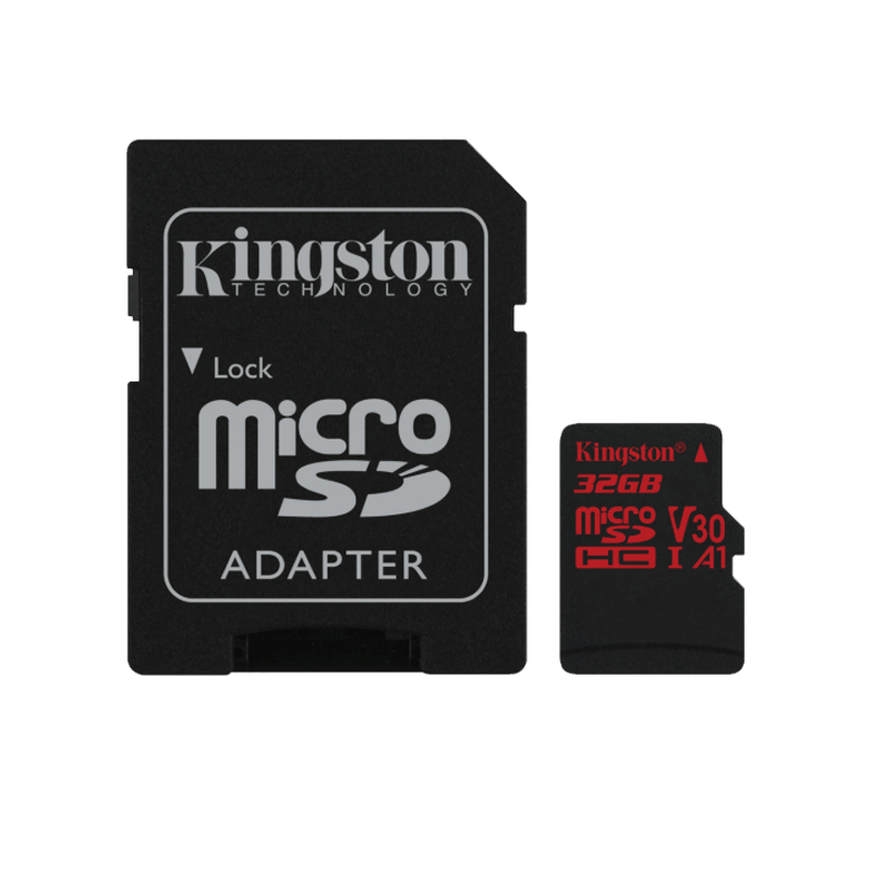 Thẻ nhớ Kingston MicroSDHC Canvas React 100R/70W U3 SDCR/32GB
