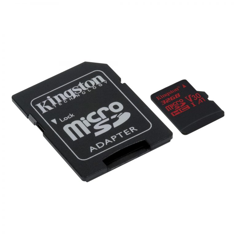 Thẻ nhớ Kingston MicroSDHC Canvas React 100R/70W U3 SDCR/32GB
