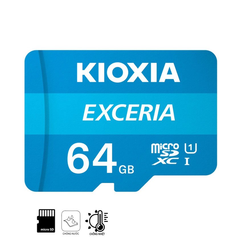 Thẻ nhớ Micro SD KIOXIA 64Gb Class10 Exceria U1