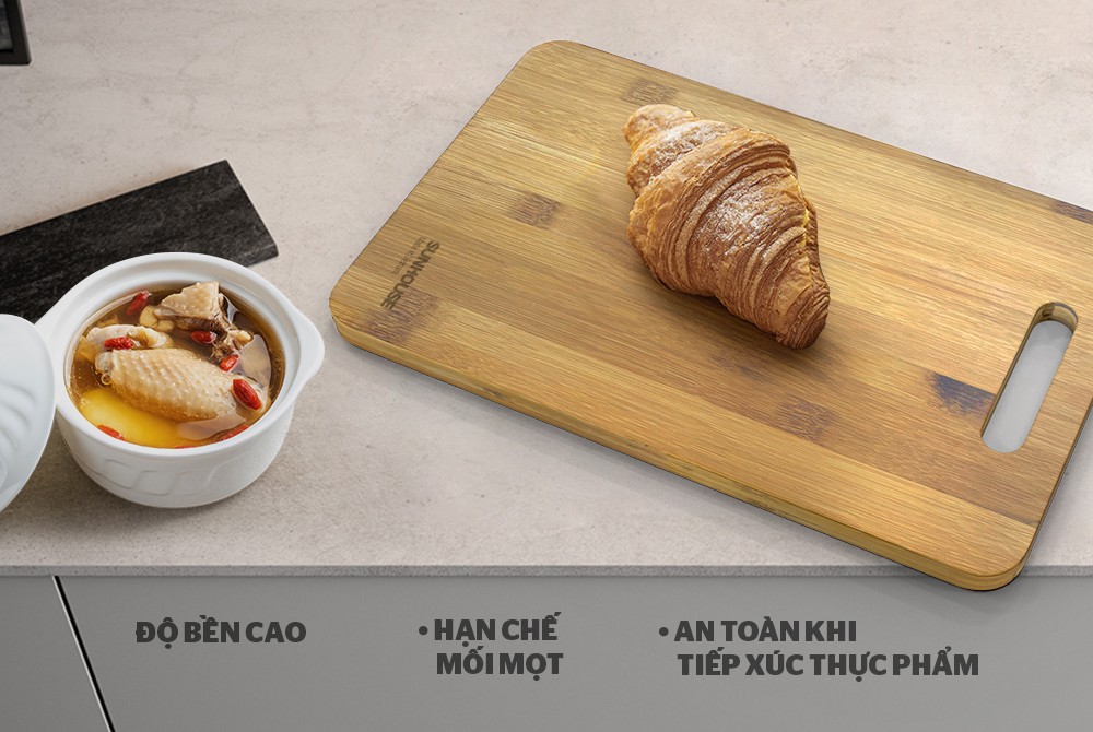 Thớt tre tự nhiên Sunhouse KS-CH3020B
