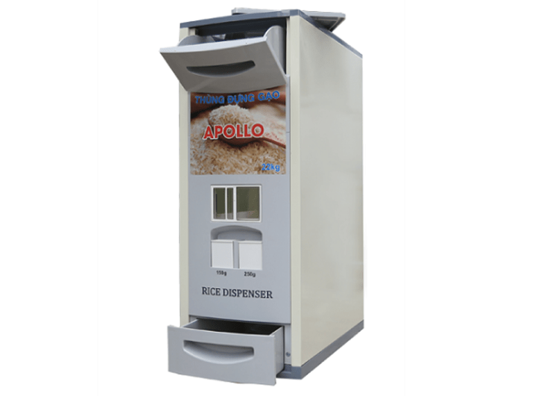 Thùng đựng gạo thông minh Apollo 22kg NV-22