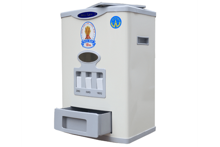 Thùng đựng gạo thông minh Hoa Lan 10Kg HL-10