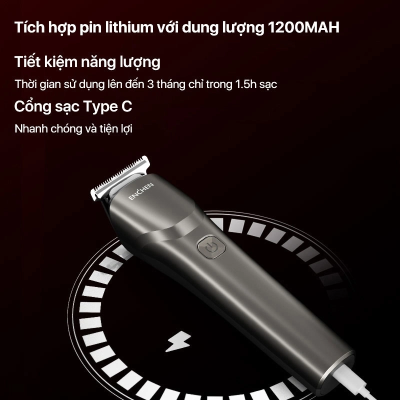 Tông đơ cắt tóc Enchen Beardo 2