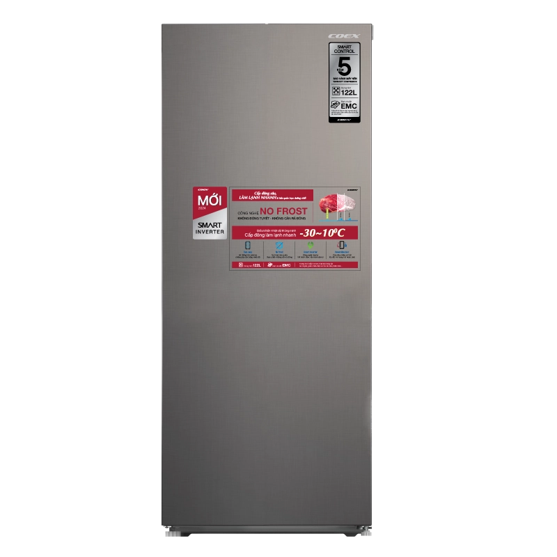 Tủ đông đứng không đóng tuyết COEX Inverter CF-4016IS - 122L