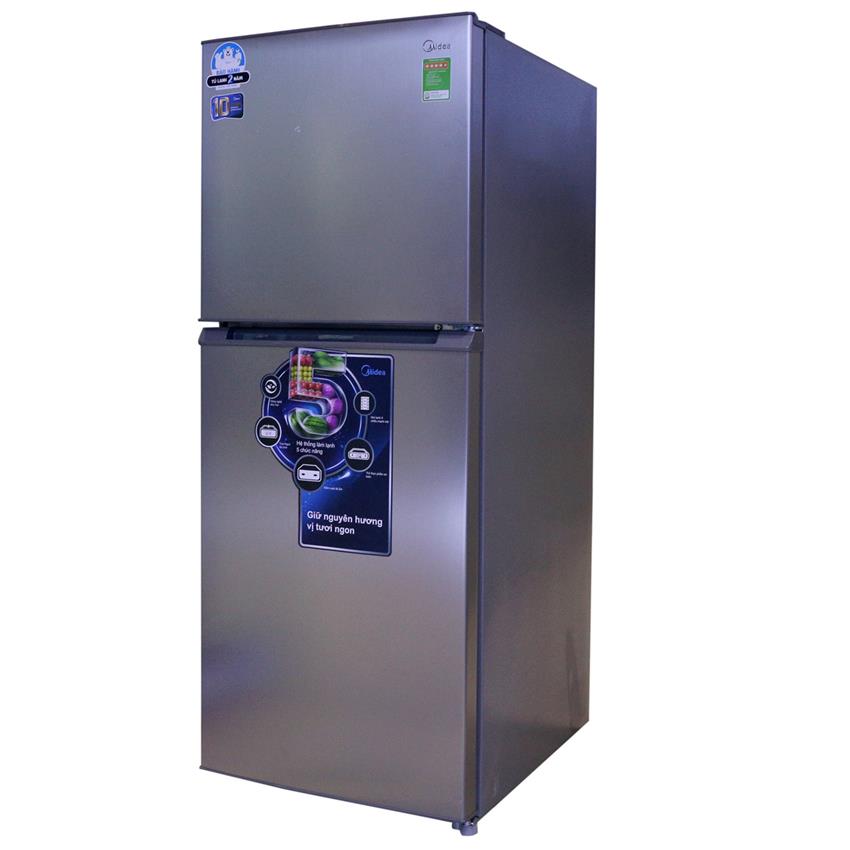 Tủ lạnh 2 cánh Midea MRD-255FWES 207 lít