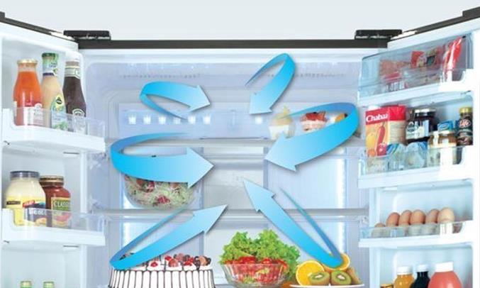 Tủ lạnh 3 cánh 405 Lít Hitachi R-FWB475PGV2 (GBW) - Nâu