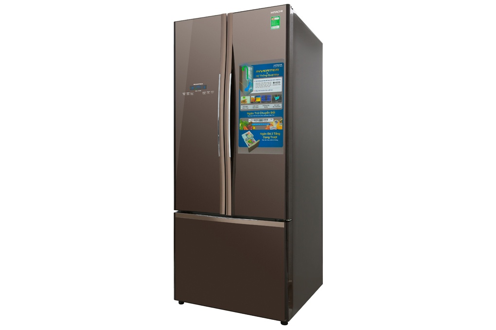 Tủ lạnh 3 cánh Hitachi R-FWB545PGV2 (GBW), 455 Lít