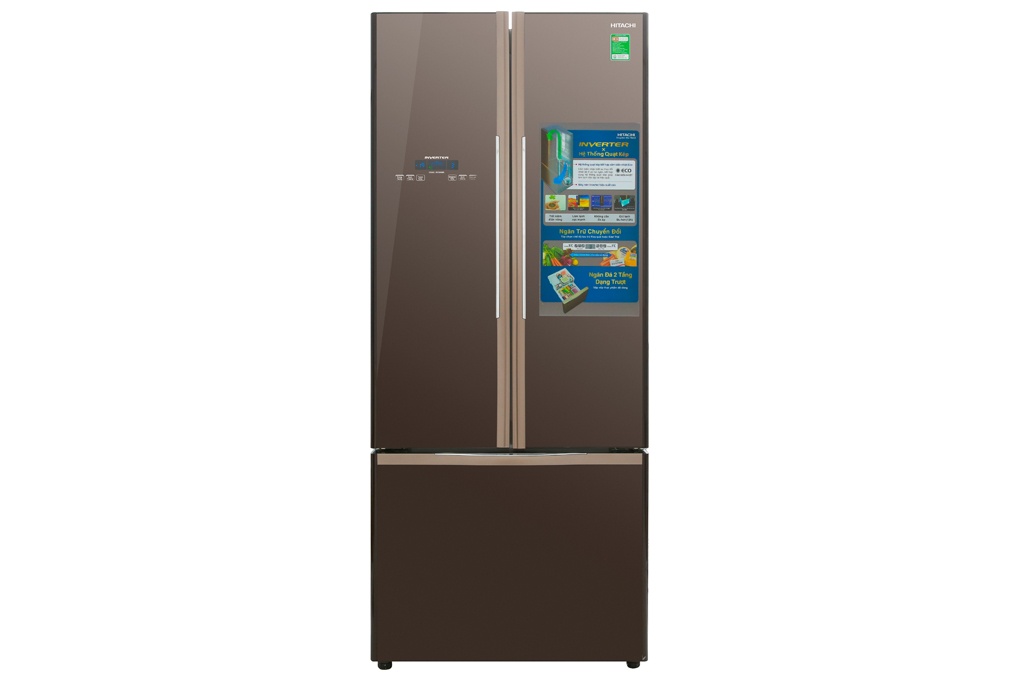 Tủ lạnh 3 cánh Hitachi R-FWB545PGV2 (GBW), 455 Lít