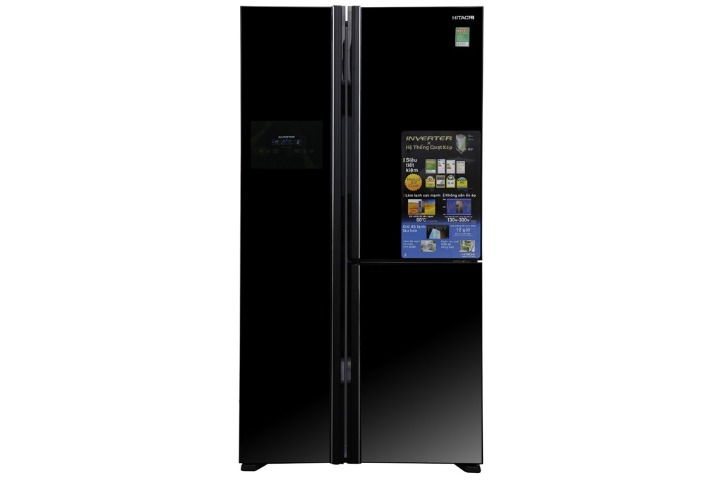 Tủ lạnh 3 cánh SBS HITACHI R-FM800PGV2 (GBK) - 600 Lít