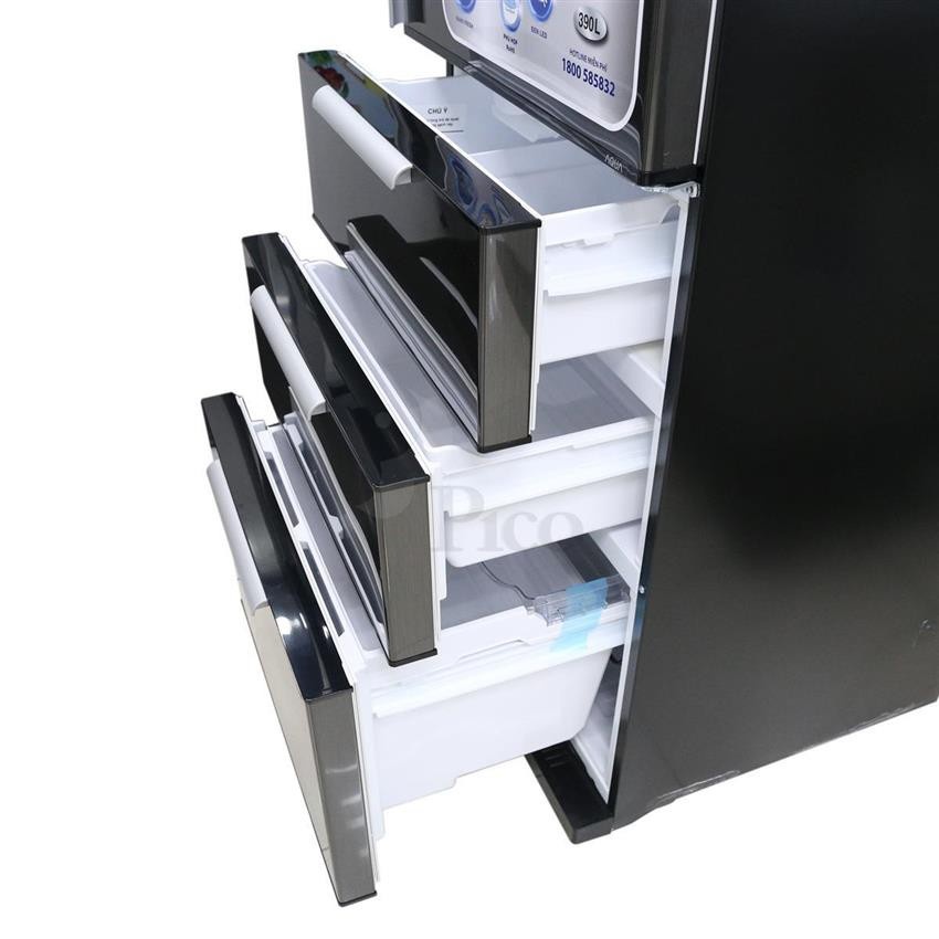 Tủ lạnh 4 cánh Aqua AQR-D360/BL - 390 Lít