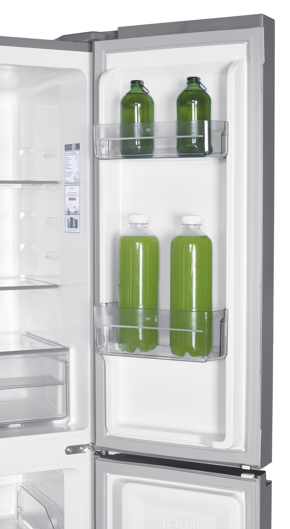 Tủ lạnh 4 cửa Inverter 362L COEX RM-4007MGB (Mặt gương)