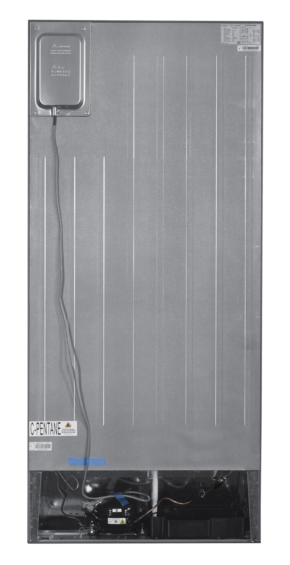 Tủ lạnh 4 cửa Inverter 362L COEX RM-4007MIB (Inox đen)