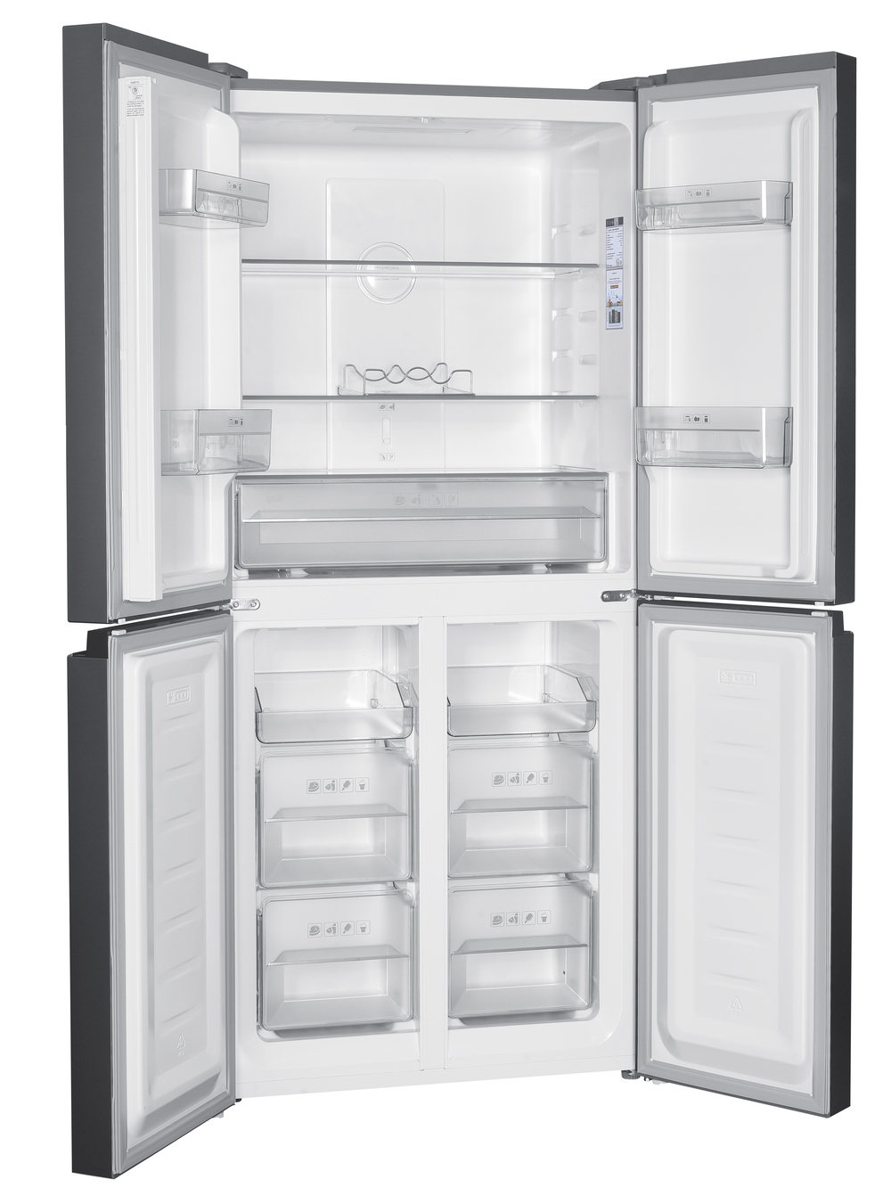 Tủ lạnh 4 cửa Inverter 362L COEX RM-4007MIS (Inox bạc)