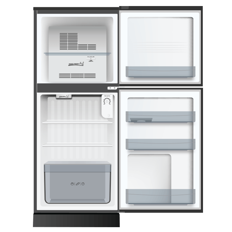 Tủ lạnh Aqua 143L AQR-T150FA(BS)