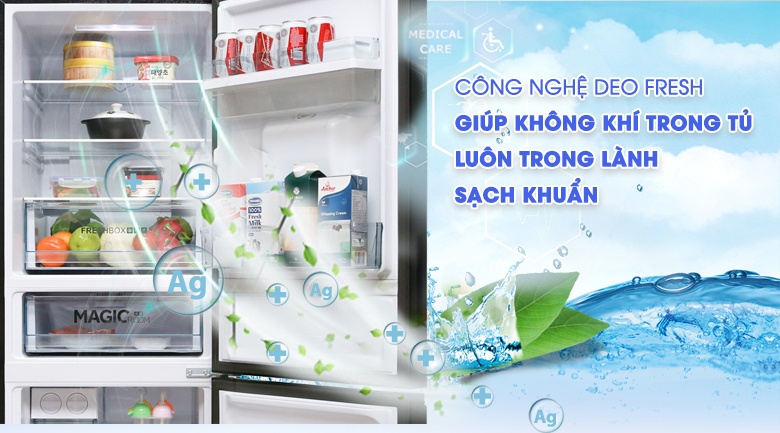 Tủ lạnh Aqua Inverter 291 Lít AQR-T329MA(GB)